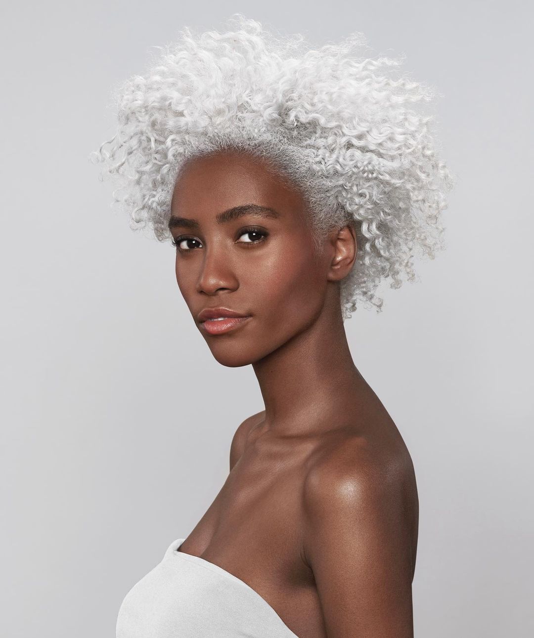 African American White Natural Hair