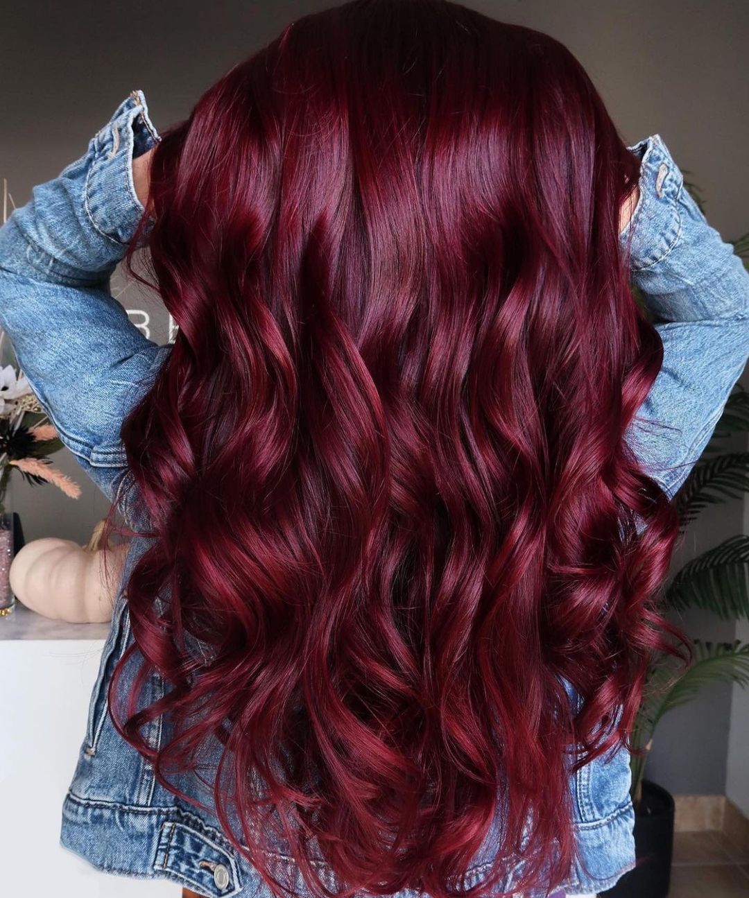 Juicy Burgundy and Red Currant Hair